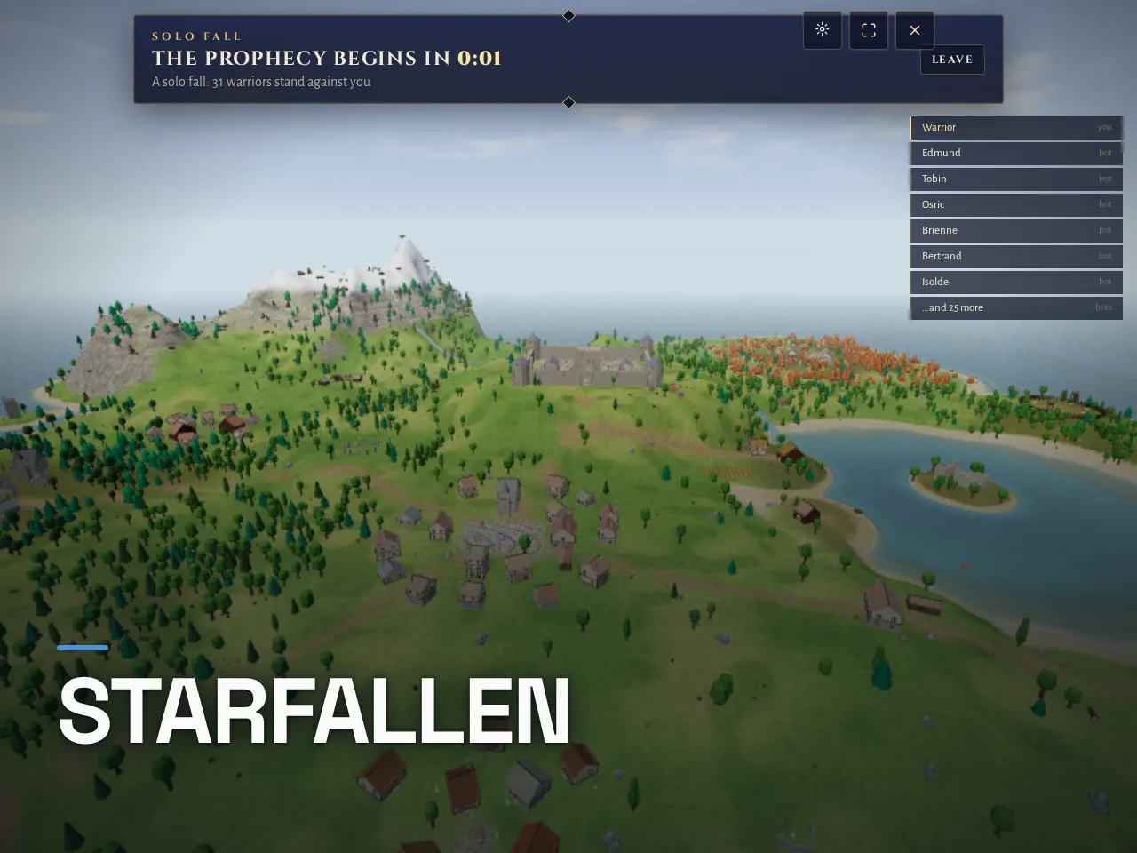 Screenshot of Starfallen